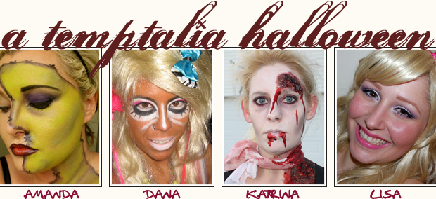 Temptalia Halloween Looks