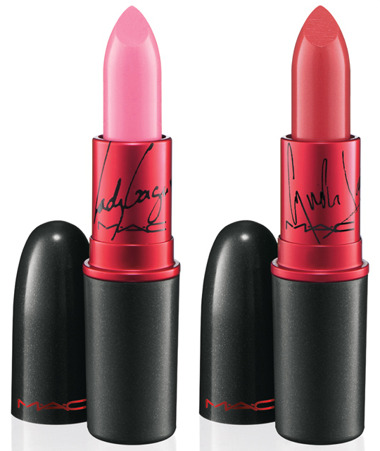 MAC Viva Glam Gaga & Cyndi Lipglass
