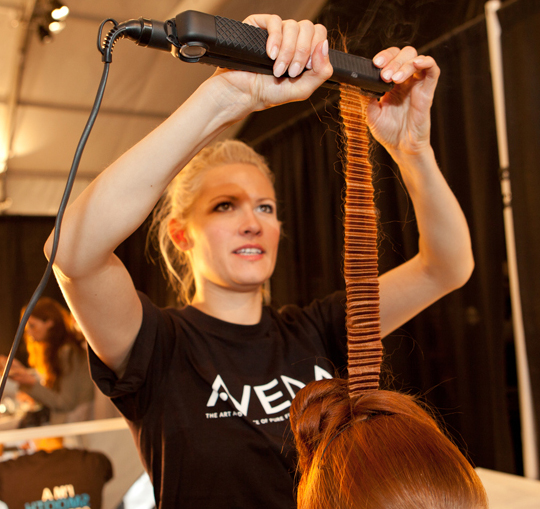 AVEDA @ Christian Siriano S/S 2011