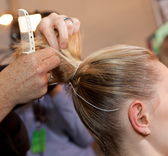 AVEDA @ Christian Siriano S/S 2011