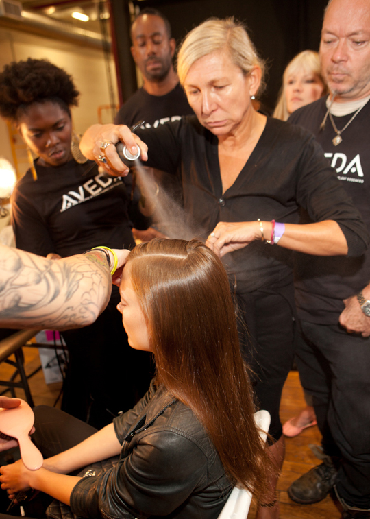 AVEDA @ Jason Wu S/S 2011