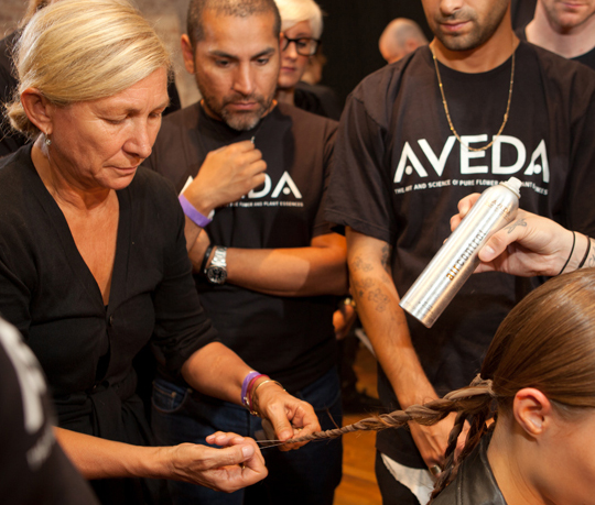 AVEDA @ Jason Wu S/S 2011