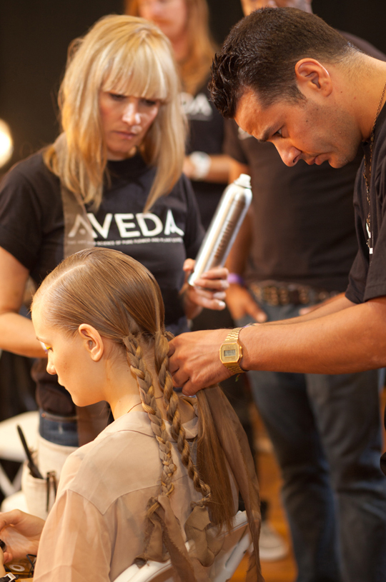 AVEDA @ Jason Wu S/S 2011