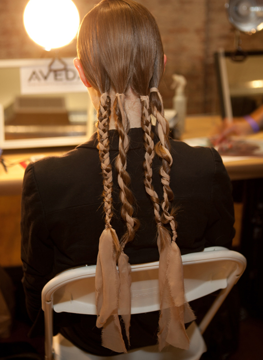 AVEDA @ Jason Wu S/S 2011