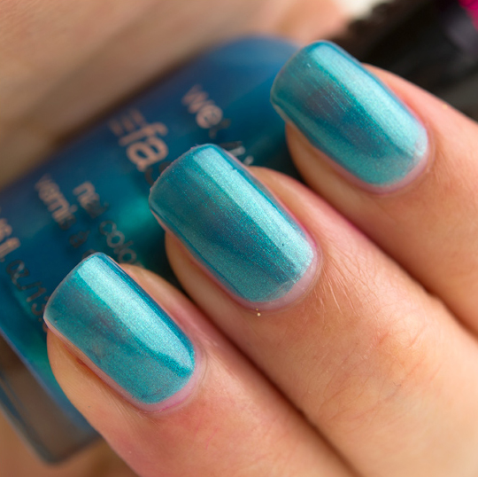 Wet 'n' Wild Teal or No Teal Fast Dry Nail Lacquer
