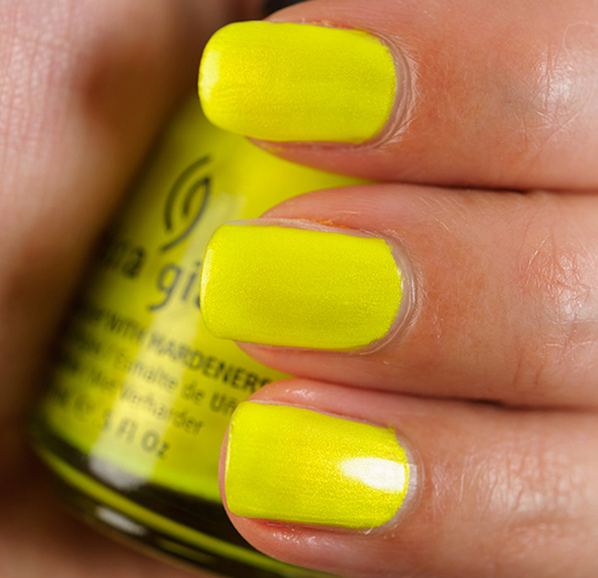 China Glaze Sun-Kissed Nail Lacquer