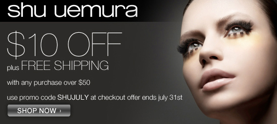 Get $10 off $50 at shuueumura-usa.com!