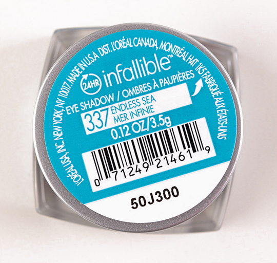 L'Oreal Endless Sea Infallible Eyeshadow