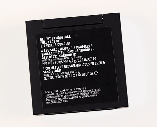 MAC Desert Camouflage Face Kit