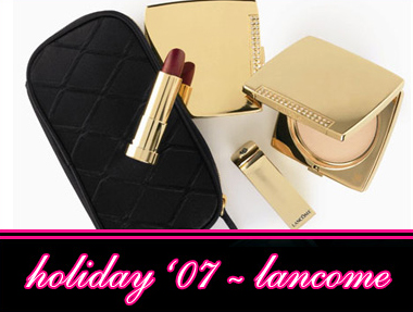 LANCOME 2007 GIFT SETS ANND PALETTES