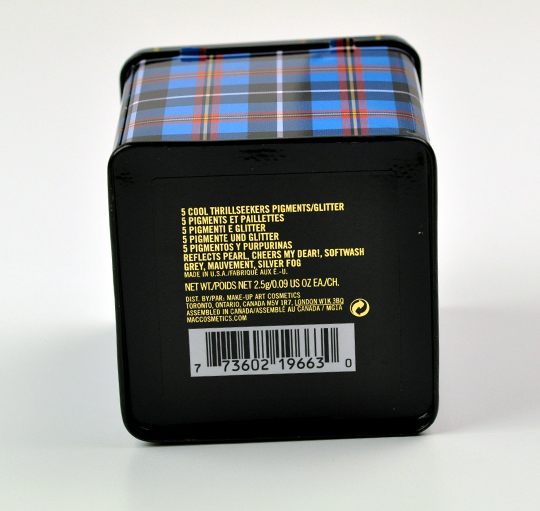 MAC Cool Thrillseekers Pigments/Glitter Set