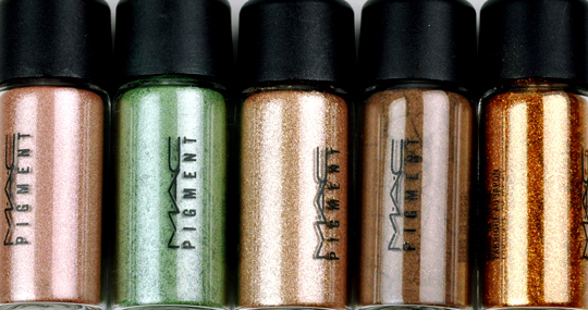 MAC Warm Thrillseekers Pigments/Glitter Set
