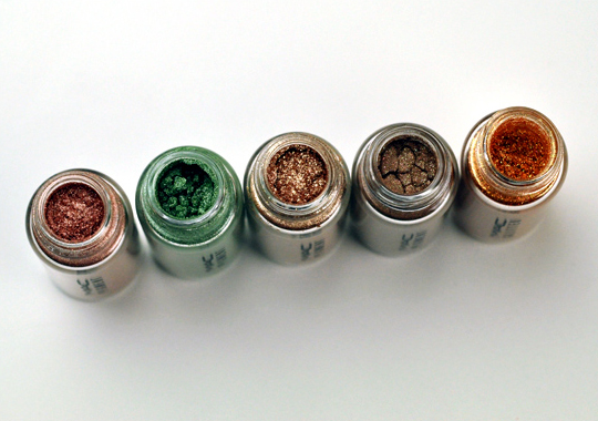 MAC Warm Thrillseekers Pigments/Glitter Set