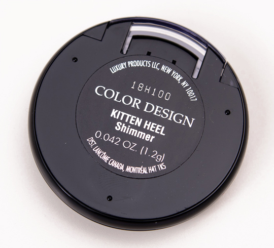 Lancome Kitten Heel Color Design Eyeshadow
