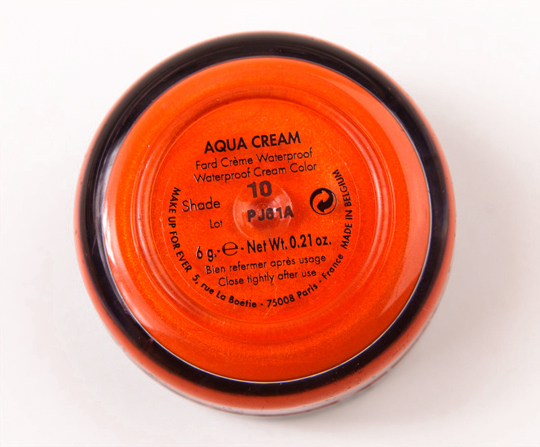Make Up For Ever #10 Aqua Cream