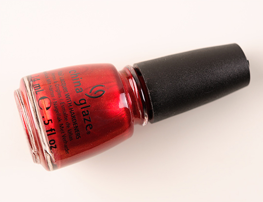 China Glaze Cranberry Splash Nail Lacquer