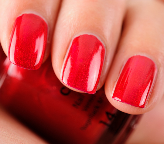 China Glaze Cranberry Splash Nail Lacquer