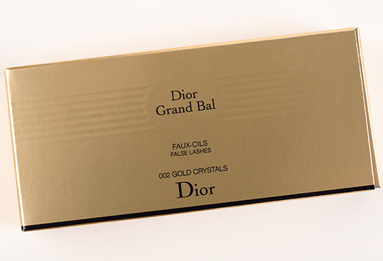 Dior Gold Crystals False Eyelashes