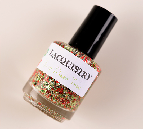 Lacquistry In a Pear Tree Nail Lacquer