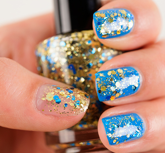 Lacquistry Whadya Gelt for Hanukkah Nail Lacquer