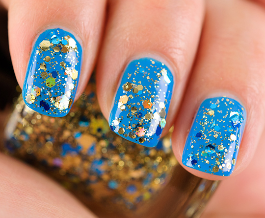 Lacquistry Whadya Gelt for Hanukkah Nail Lacquer