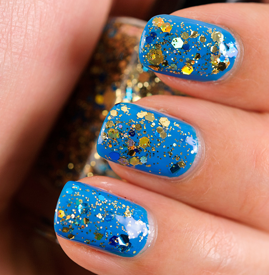 Lacquistry Whadya Gelt for Hanukkah Nail Lacquer