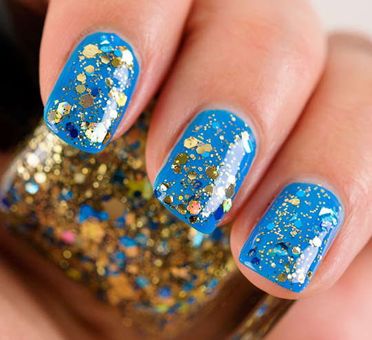 Lacquistry Whadya Gelt for Hanukkah Nail Lacquer