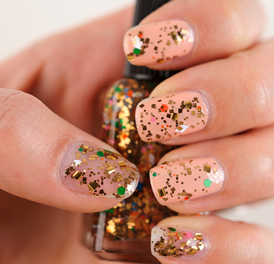 Lynnderella Gingerbread Hearts Nail Lacquer