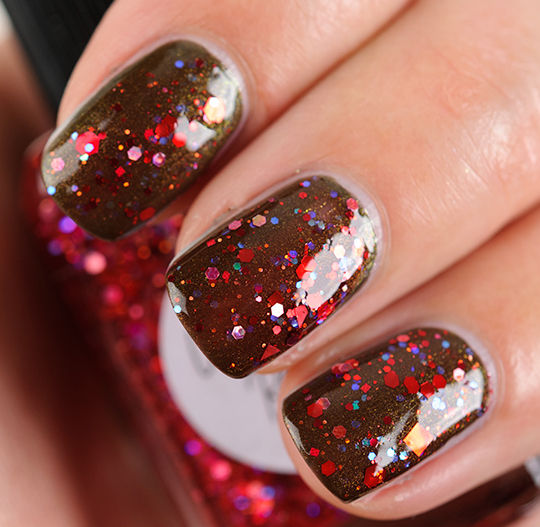 Lynnderella Undead Red Nail Lacquer