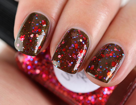 Lynnderella Undead Red Nail Lacquer