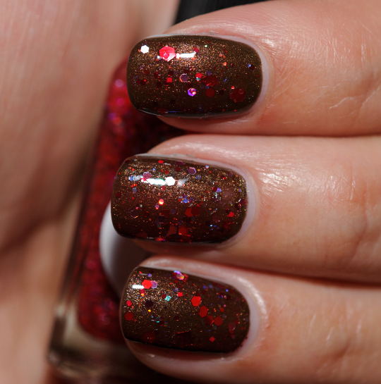 Lynnderella Undead Red Nail Lacquer