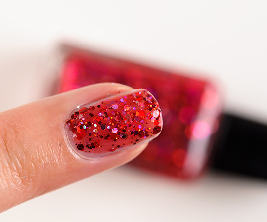 Lynnderella Undead Red Nail Lacquer