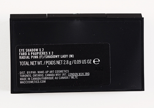 MAC Decadently Pink Eye Look Bag