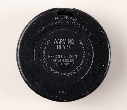 MAC Warming Heart Pressed Pigment