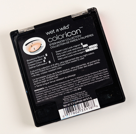 Wet 'n' Wild Drinking a Glass of Shine Eyeshadow Palette
