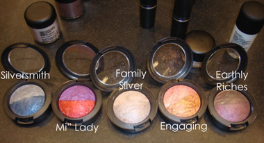 MAC COSMETICS | ANTIQUITEASE COLLECTION SWATHCES