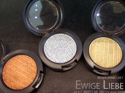 MAC COSMETICS RICHMETAL METAL-X PHOTOS SWATCHES