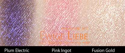 MAC COSMETICS RICHMETAL METAL-X PHOTOS SWATCHES