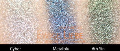 MAC COSMETICS RICHMETAL METAL-X PHOTOS SWATCHES