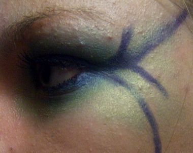 HALLOWEEN FACE MASK MAKEUP