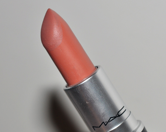 mac lipstick swatches velvet teddy