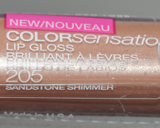 Maybelline Sandstone Shimmer Lipgloss