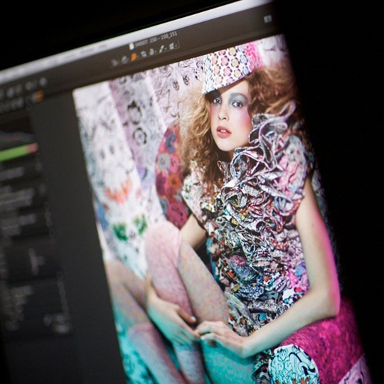 MAC Liberty of London Behind-the-Scenes Photoshoot