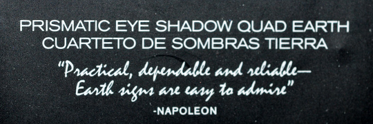 Napoleon Perdis Earth Prismatic Eyeshadow Quad
