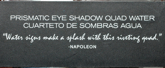 Napoleon Perdis Water Prismatic Eyeshadow Quad