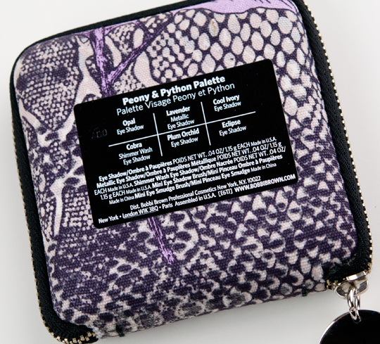Bobbi Brown Peony & Python Eyeshadow Palette