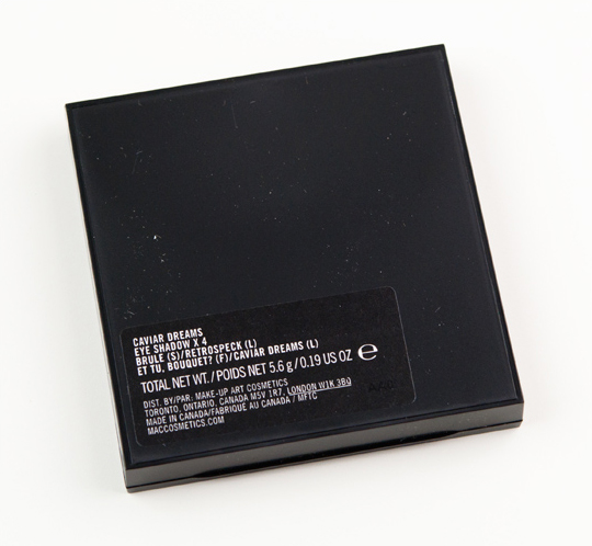 MAC Caviar Dreams Eyeshadow Quad