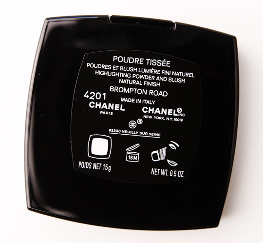 Chanel Brompton Road Poudre Tissee / Highlighting Powder and Blush
