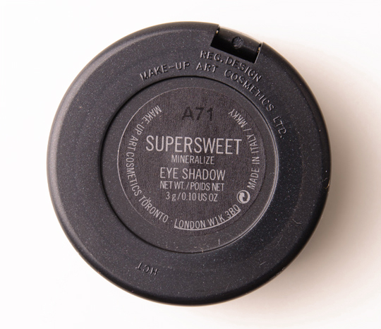 MAC Supersweet Mineralize Eyeshadow Duo