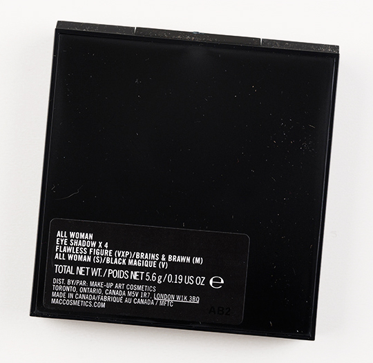 MAC All Woman Eyeshadow Quad